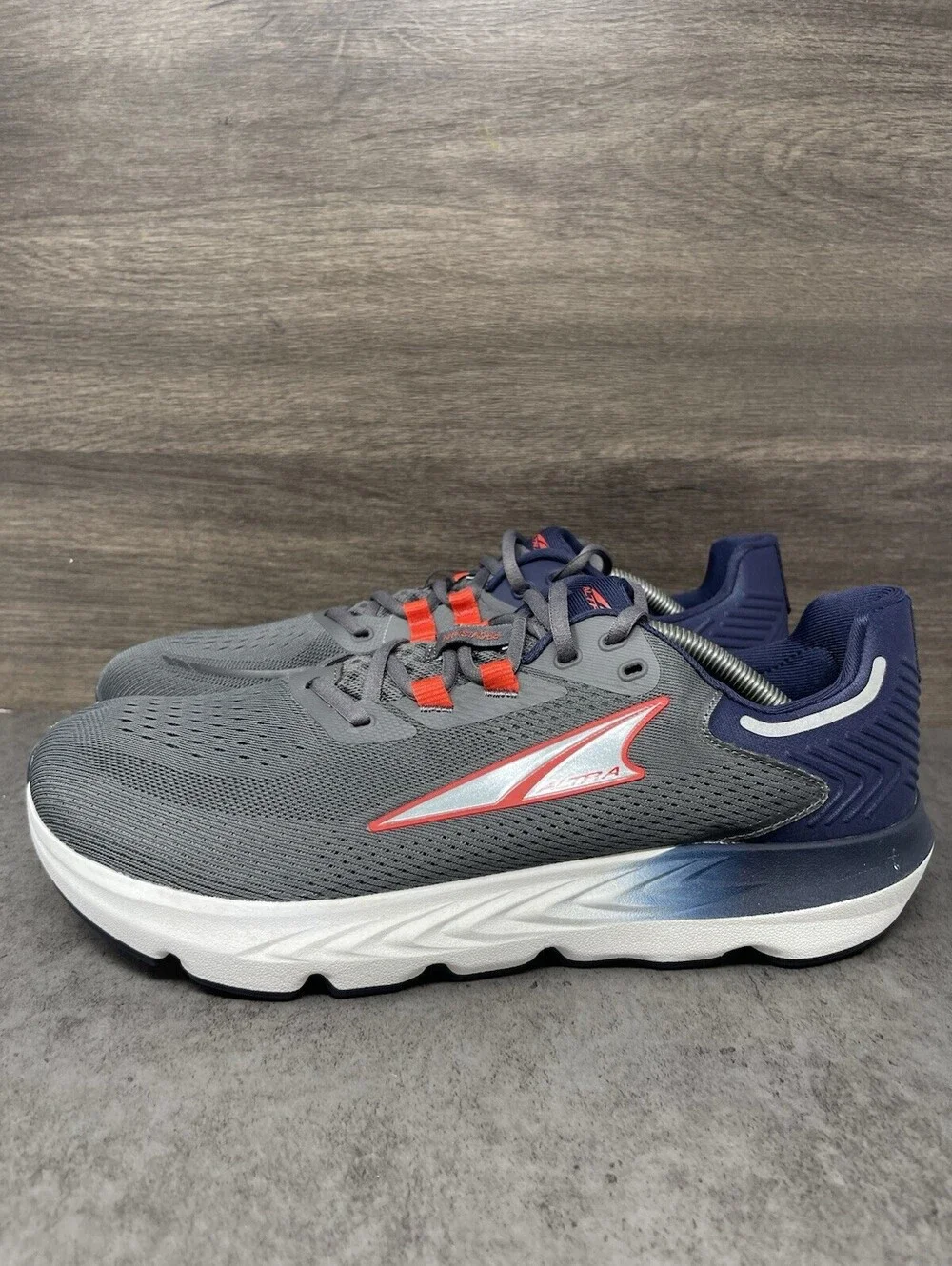 Altra Provision 7 Dark Gray Navy Size 11.5 Mens Zero Drop Running Shoes